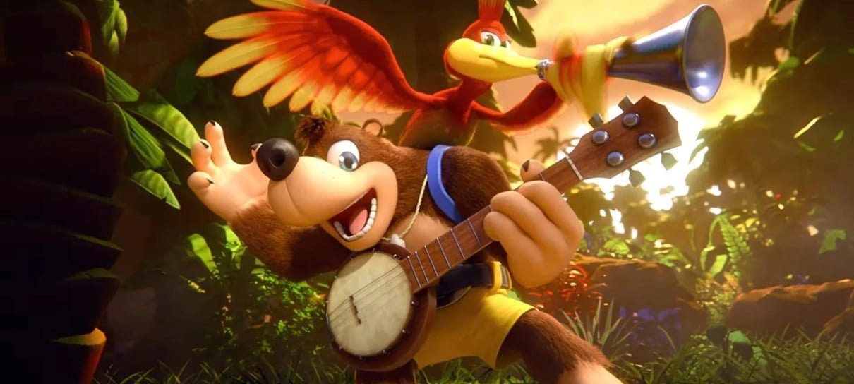 Banjo e Kazooie estarão disponíveis em Super Smash Bros. Ultimate ainda hoje (4)!