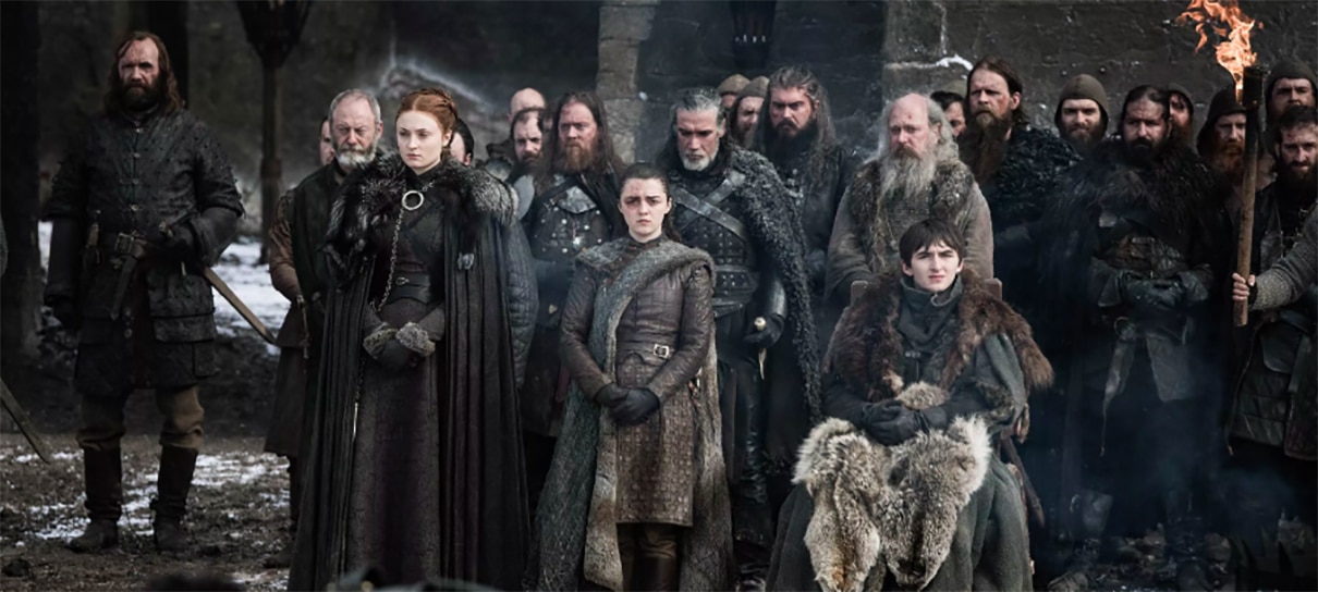 Quadro Grande Game Of Thrones elenco