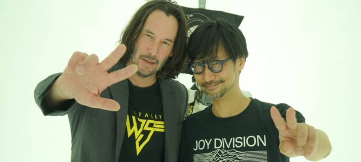 Kojima pretende convidar Keanu Reeves para algum de seus jogos no futuro