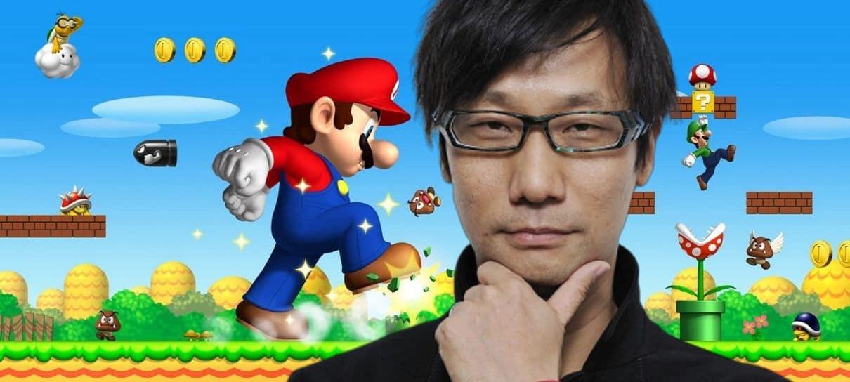 Hideo Kojima também é fã de Super Mario Bros.
