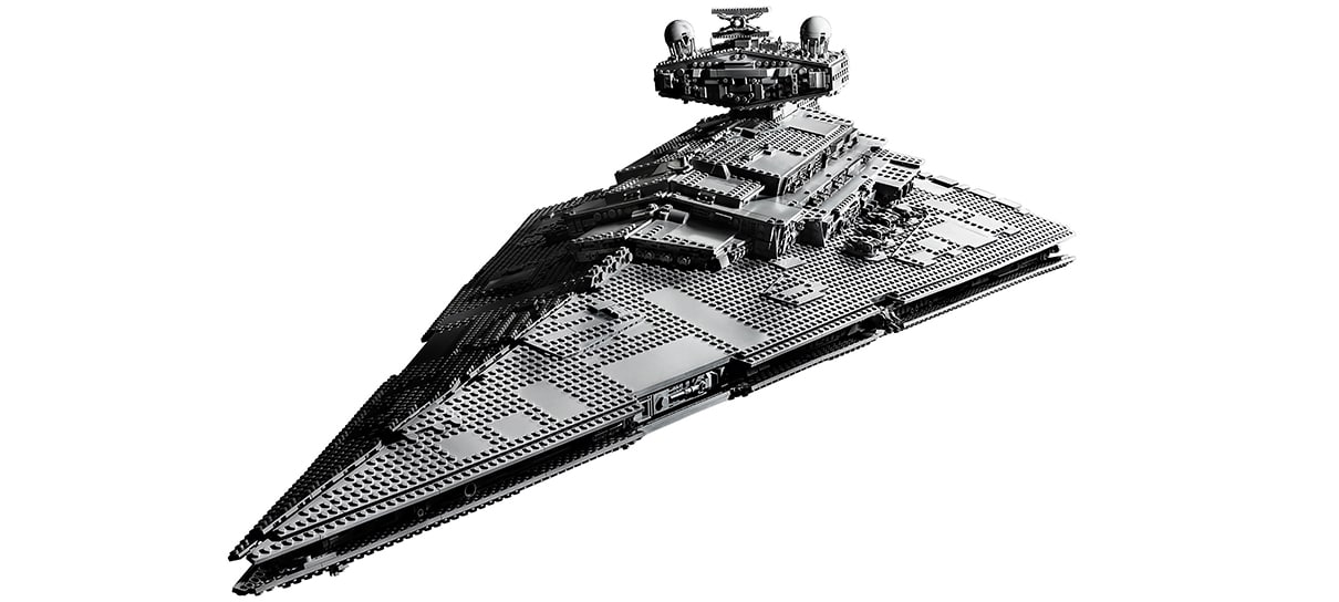 Star Wars | Star Destroyer de LEGO tem 4700 peças e mais de um metro de comprimento