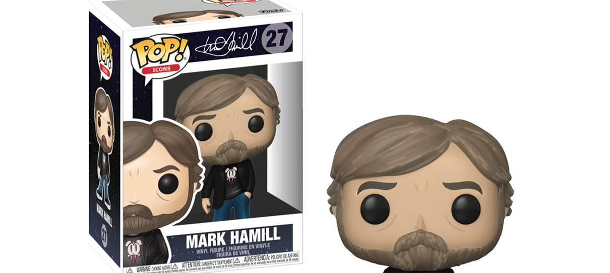 Mark Hamill vira um Funko Pop e pede para filho não fazer vodu com ele