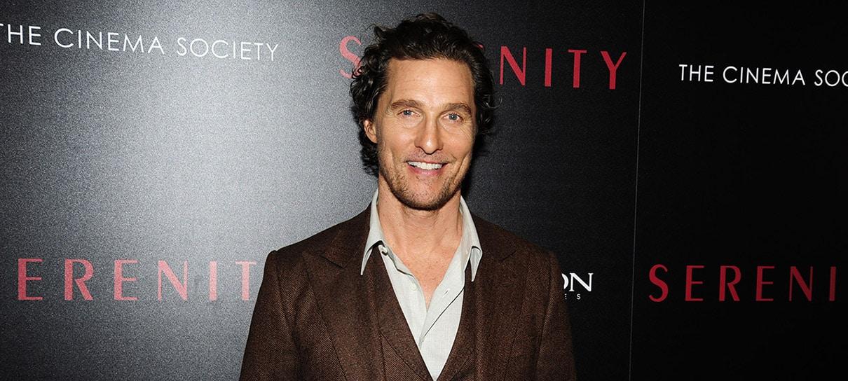 Matthew McConaughey será professor na Universidade do Texas