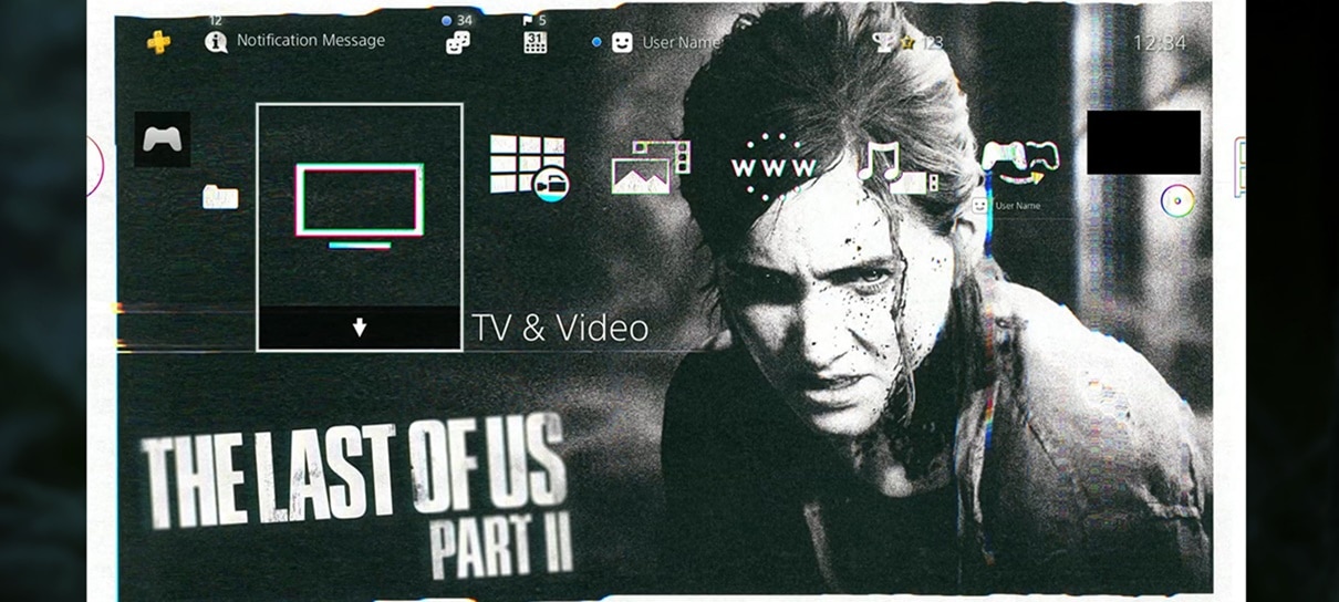 Naughty Dog oferece tema gratuito de The Last of Us Part II para PS4