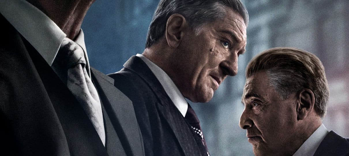 O Irlandês ganha novo pôster com Robert De Niro, Al Pacino e Joe Pesci