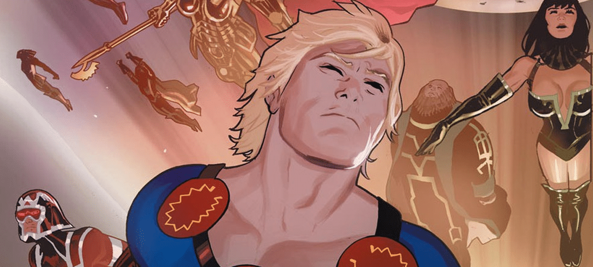 Eternos | Fotos do set de filmagens mostram portão da Babilônia