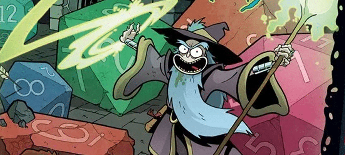 Crossover de Dungeons & Dragons e Rick and Morty vira campanha oficial