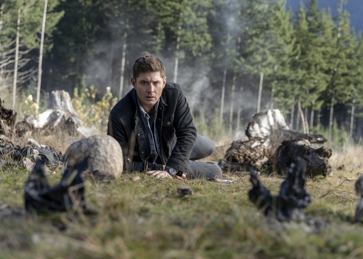 Supernatural -- "The Trap" -- Image Number: SN1509B_0061bc.jpg -- Pictured: Jensen Ackles as Dean -- Photo: Colin Bentley/The CW -- © 2020 The CW Network, LLC. All Rights Reserved.