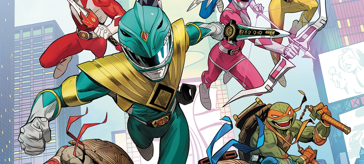 Crossover entre Power Rangers e Tartarugas Ninjas é anunciado