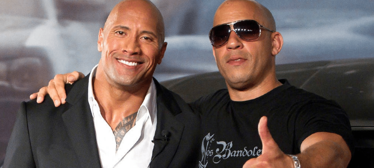 Hobbs & Shaw | The Rock publica vídeo agradecendo Vin Diesel e encerra treta antiga