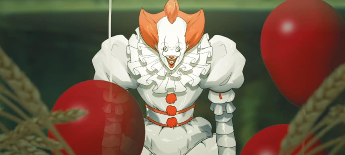 Vídeo de artista imagina It: A Coisa como um anime