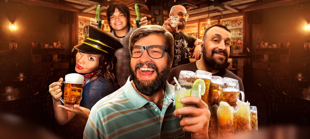 Bota uma cachaça, aí