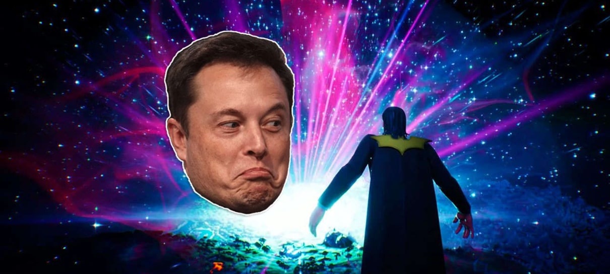 Elon Musk brinca que finalmente comprou e deletou Fortnite