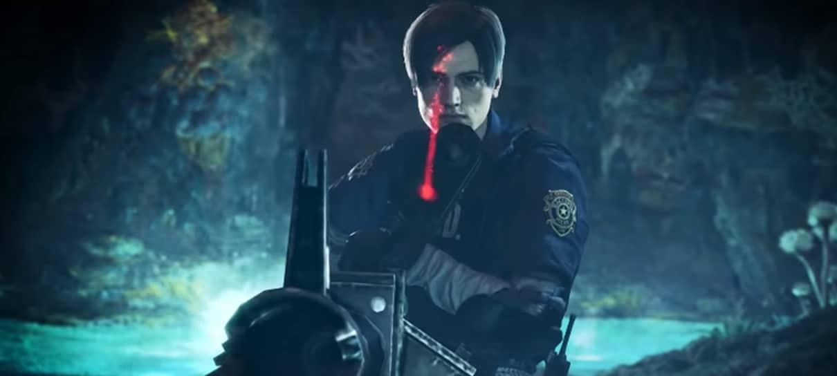 Resident Evil 2 invade Monster Hunter World: Iceborne em crossover
