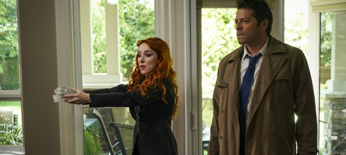 Supernatural | Novas imagens da última temporada mostram Rowena e Kevin