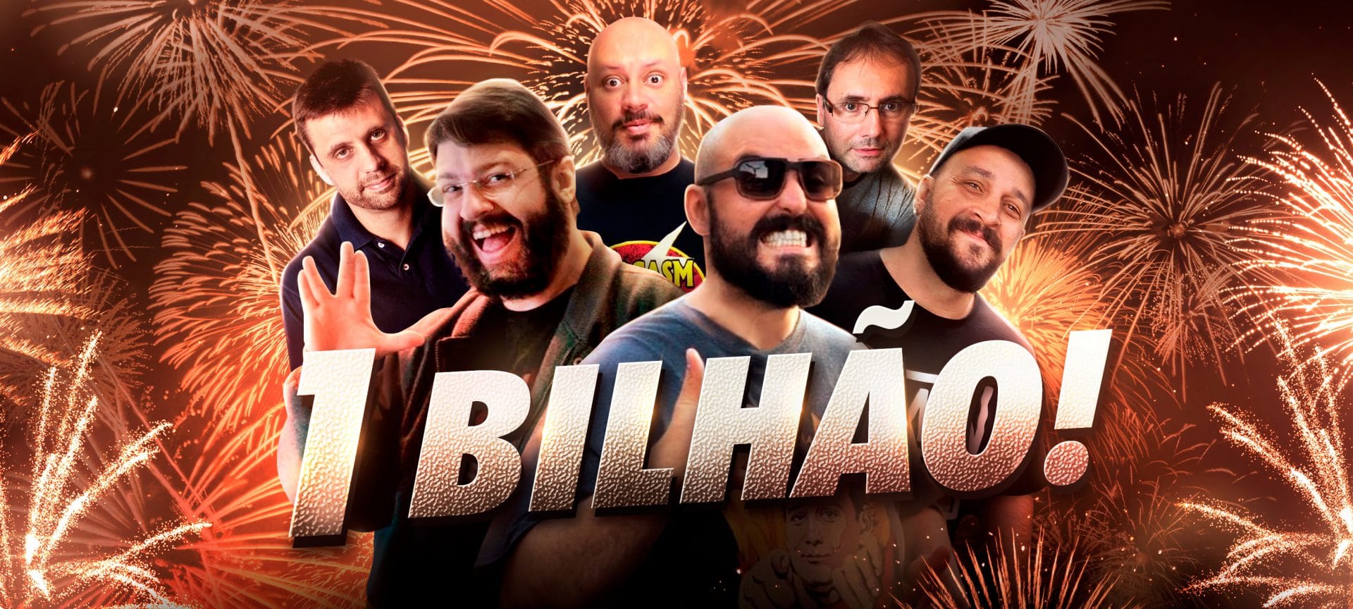 Capa do episódio UM BILHÃO DE DOWNLOADS