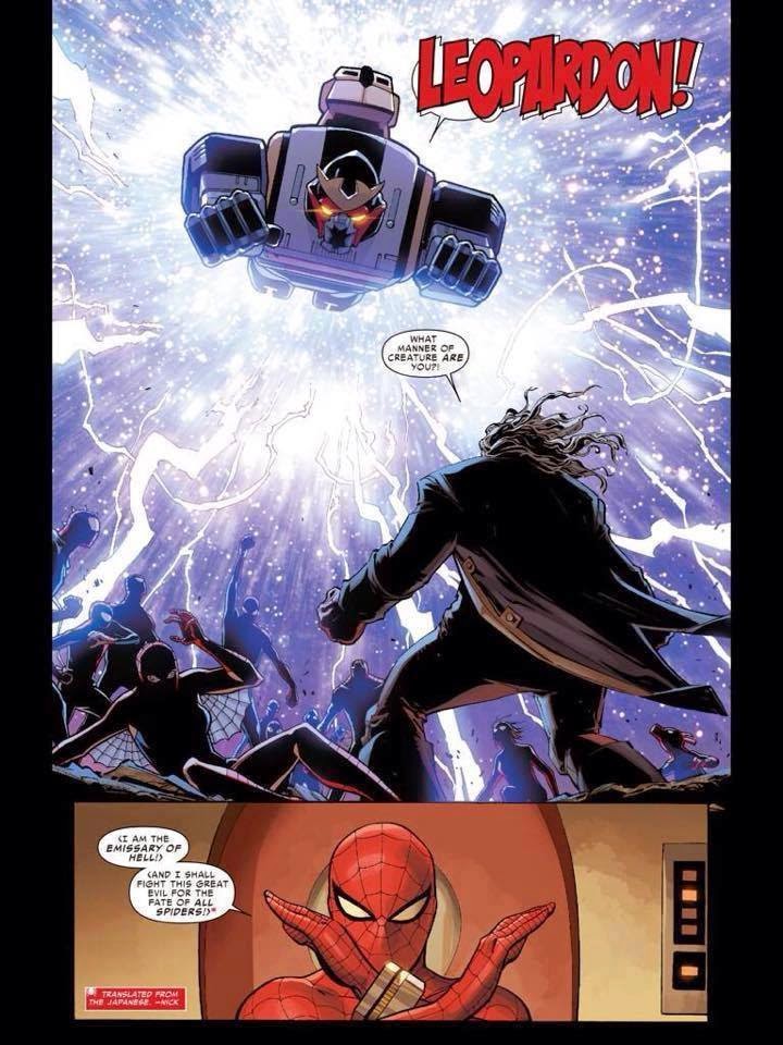Homem-Aranha tokusatsu no arco Aranhaverso