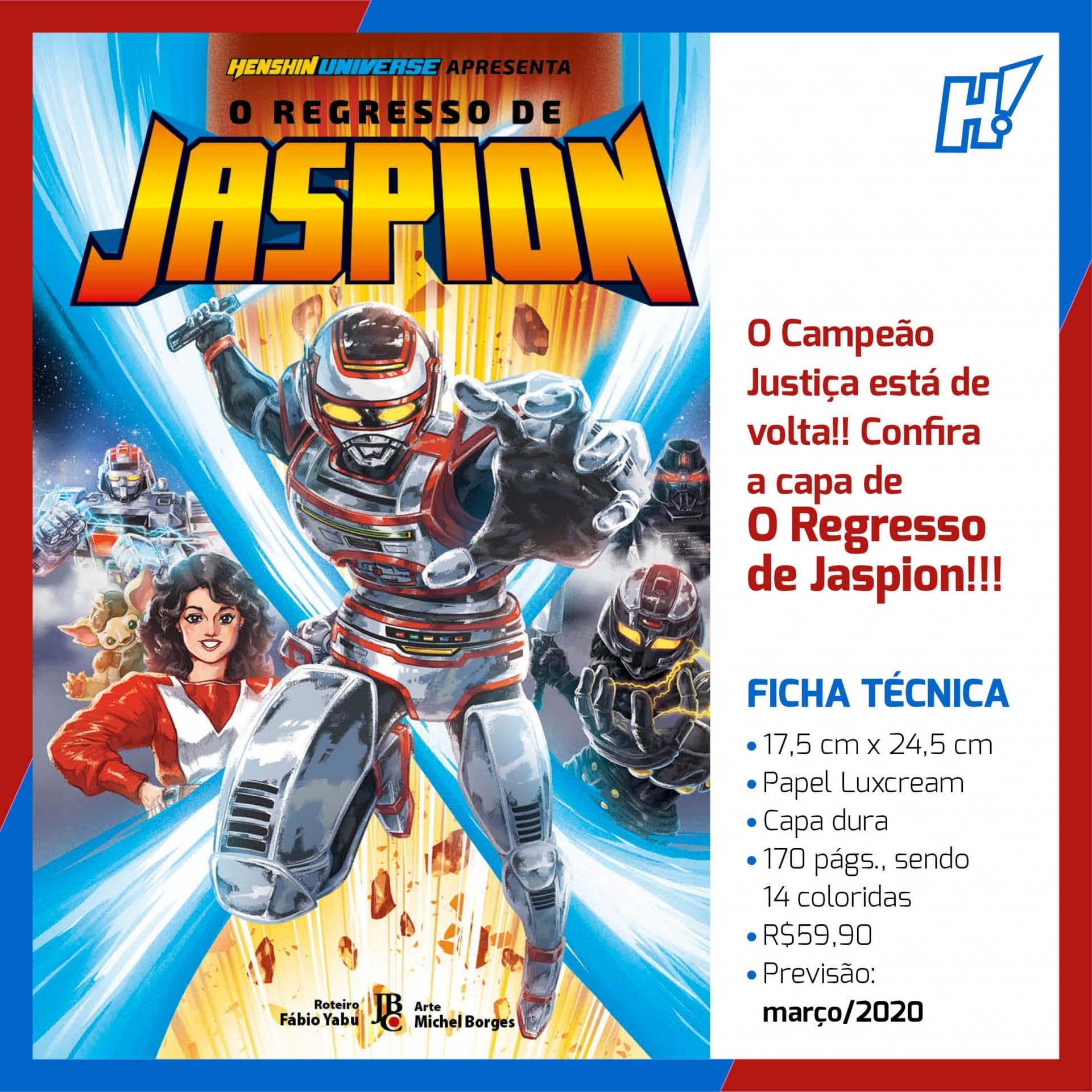 O Regresso de Jaspion é uma verdadeira homenagem aos heróis de tokusatsu  que marcaram época no Brasil – Blog Daileon