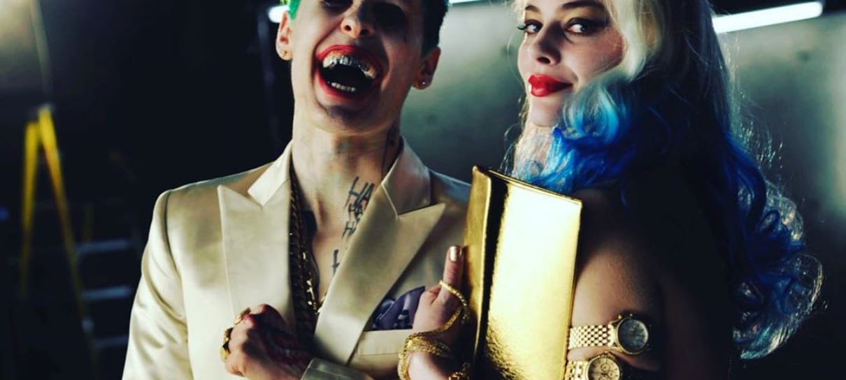 Diretor de Esquadrão Suicida publica foto inédita de Margot Robbie e Jared Leto