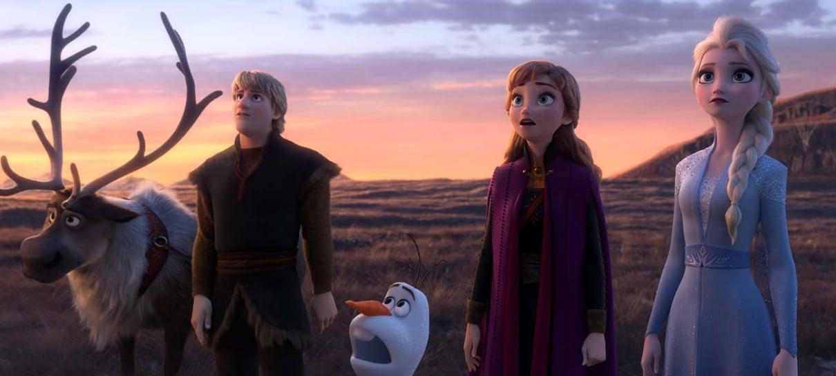 Frozen 2 chega aos Estados Unidos em primeiro lugar nas bilheterias
