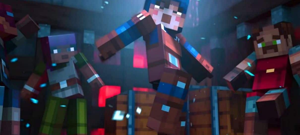 Minecraft Dungeons | Novo teaser anuncia o mês de lançamento