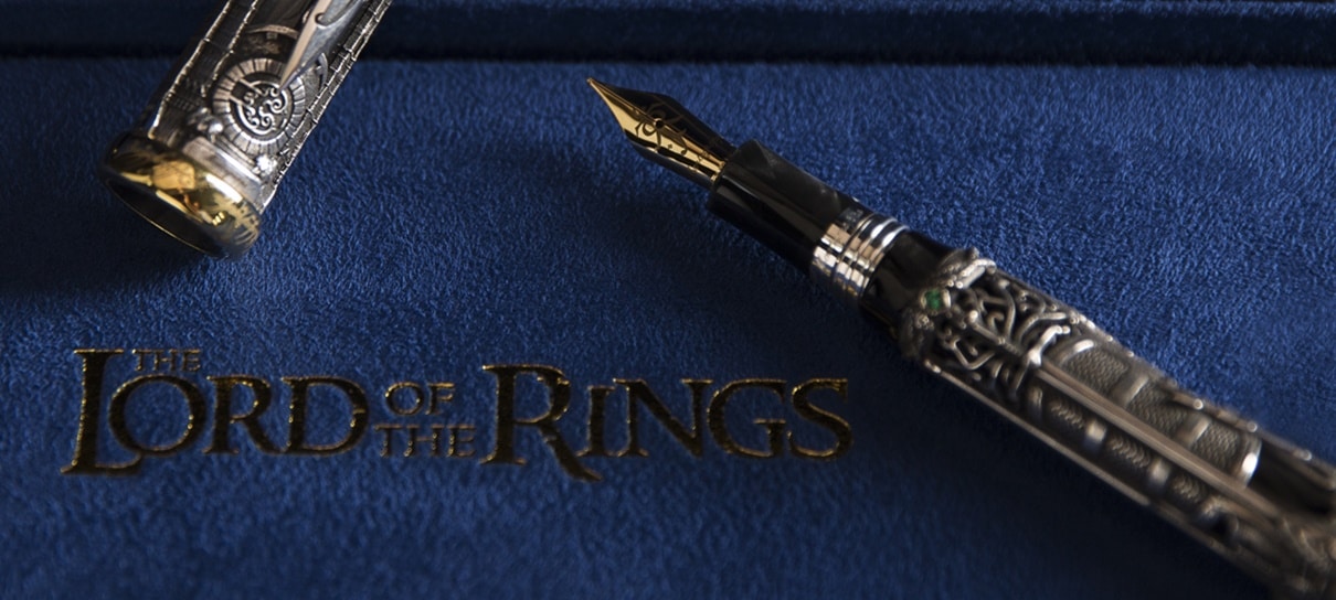 Montegrappa lança caneta temática de Senhor dos Anéis cheia de referências