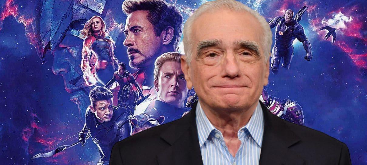 Martin Scorsese explica o que quis dizer sobre os filmes da Marvel "não serem cinema"