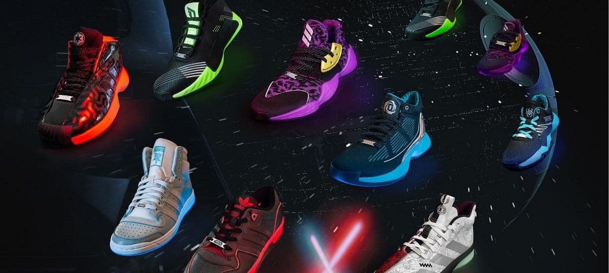 Sinta a Força dessa coleção de tênis de Star Wars