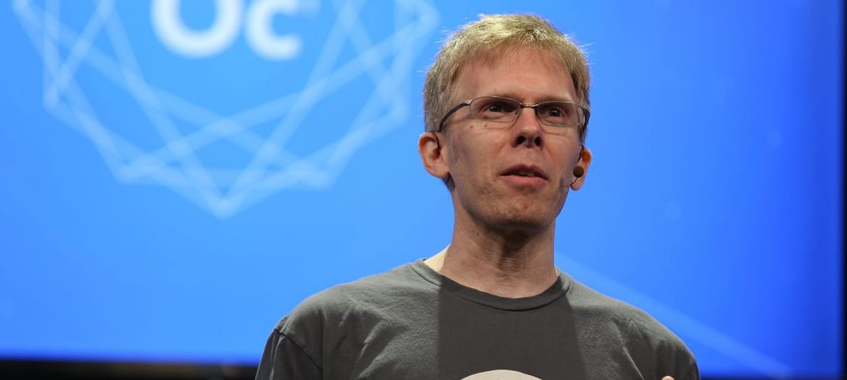 John Carmack deixa cargo na Oculus para trabalhar com Inteligência Artificial