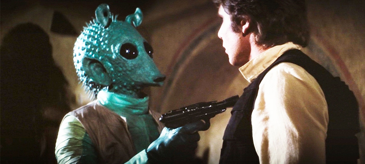 Star Wars | Cena de Han Solo com Greedo no Disney+ foi editada pelo próprio George Lucas