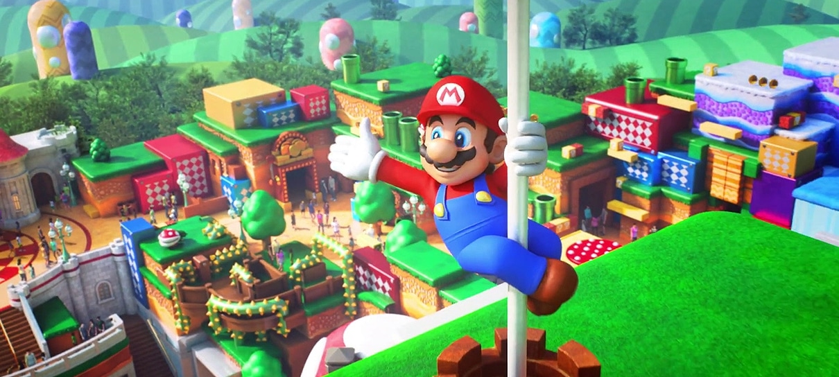 Universal Studios Japan revela nova arte do parque Super Nintendo World