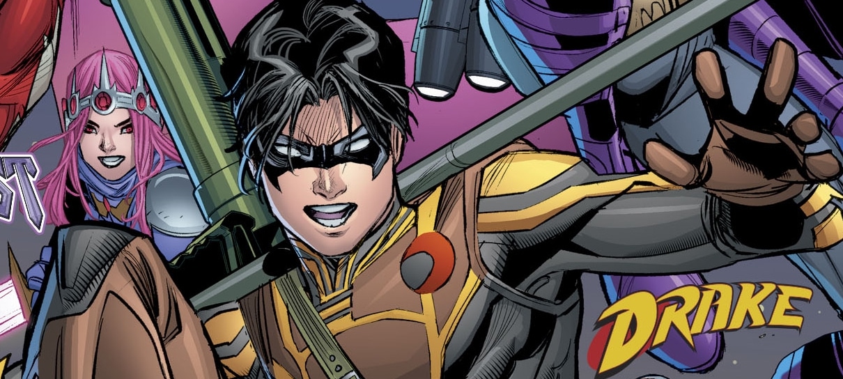 Tim Drake larga o codinome Robin e assume como... Drake