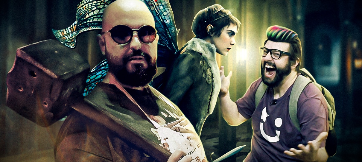 "Relaxando" na CCXP! (Esse é o Jovem Nerd 😈)