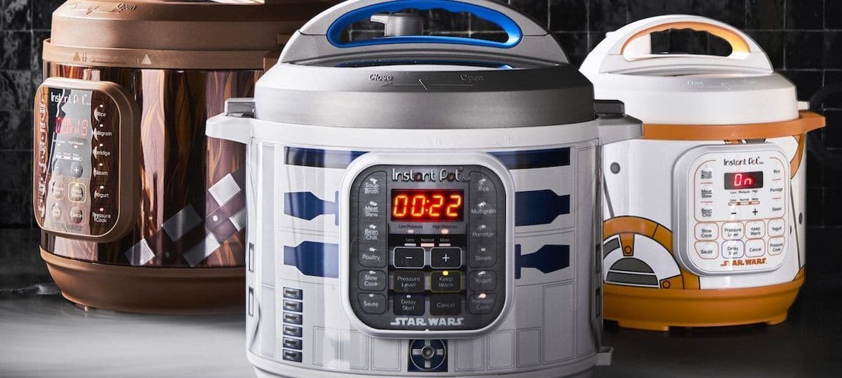 Star Wars ganha linha de panelas elétricas para o lado comilão da Força