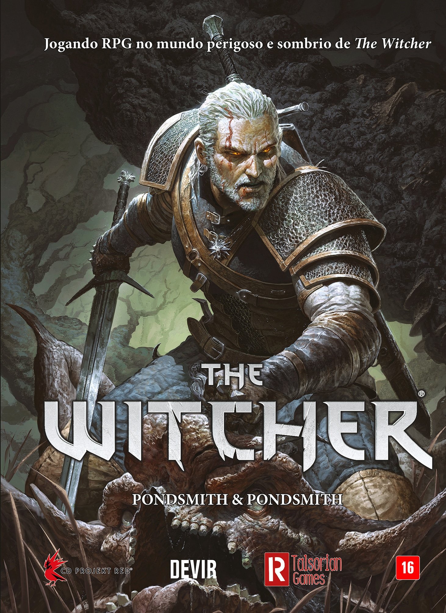 RPG de mesa baseado em The Witcher será lançado em janeiro no Brasil