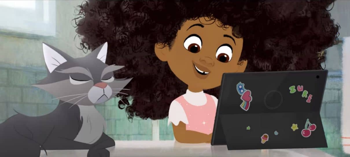 Hair Love | Sony lança curta sobre pai aprendendo a cuidar do cabelo da filha