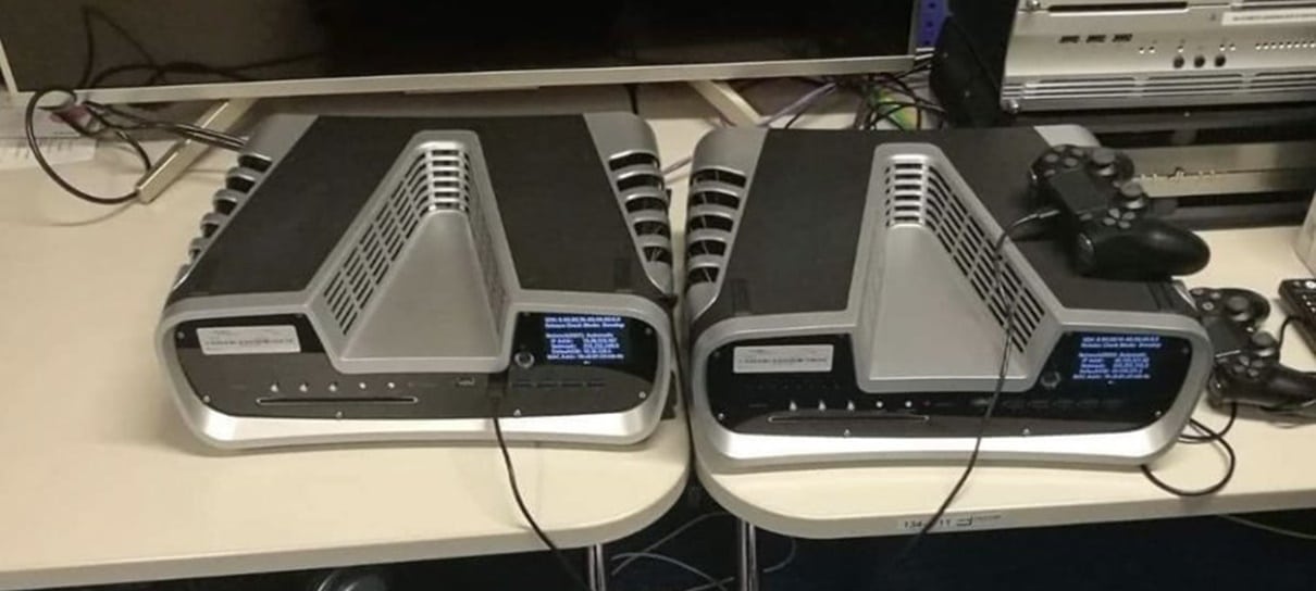 Imagem revela visual do suposto kit de desenvolvimento do PlayStation 5