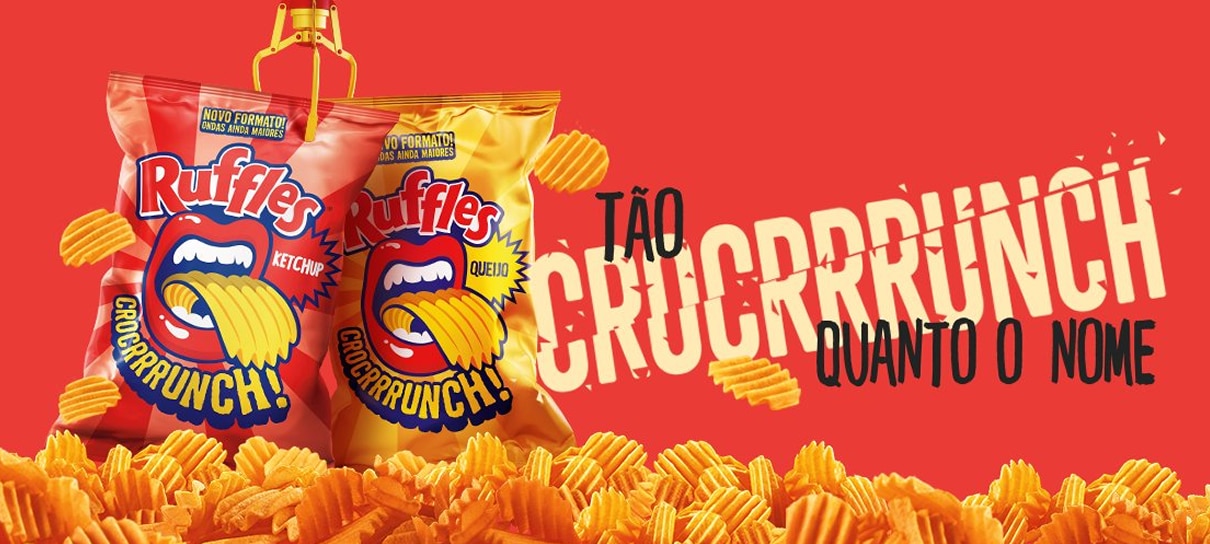 RUFFLES® Crocrrrunch sabor Ketchup está de volta!