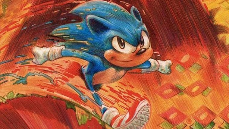 Sonic: O Filme ganha novos pôsteres ilustrados por artistas brasileiros