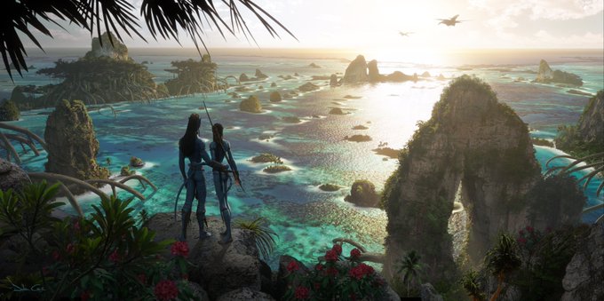 Avatar | Artes conceituais revelam novos cenários das sequências