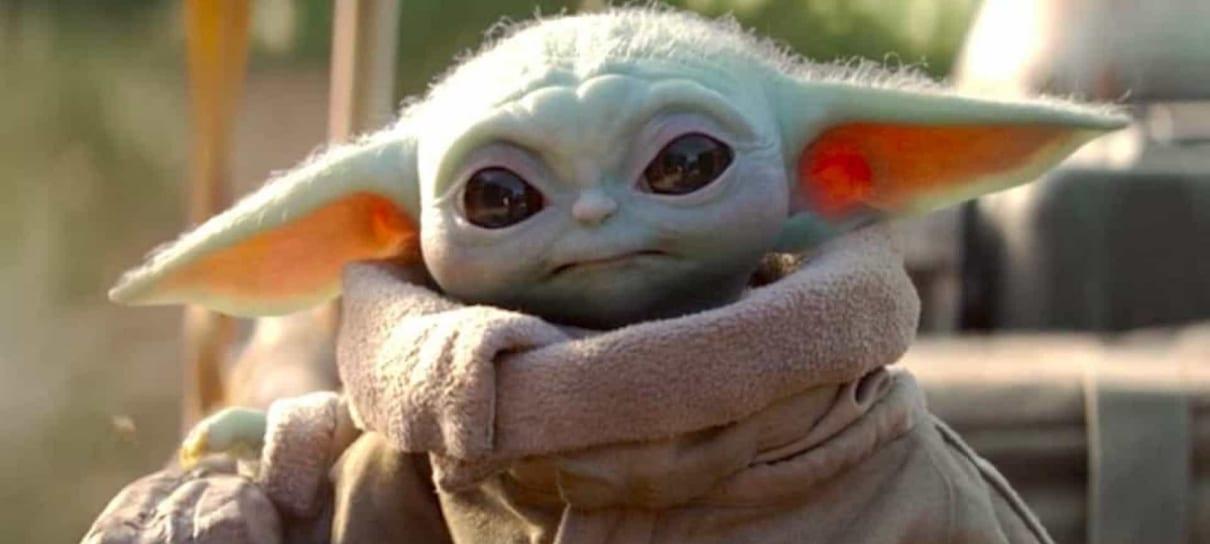 George Lucas conheceu o Baby Yoda e a cena é muito fofa