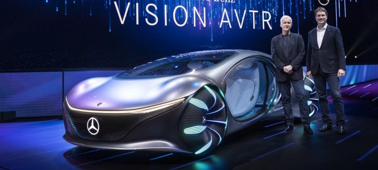 Mercedes-Benz revela carro conceito inspirado em Avatar