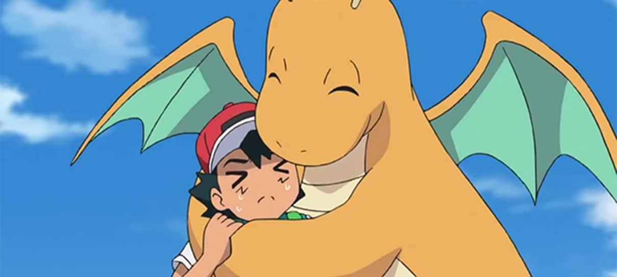 Depois de 22 anos, Ash finalmente captura um Dragonite no anime de Pokémon