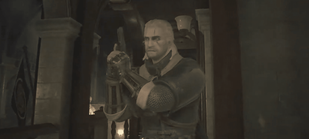 Mod coloca Geralt de Rivia em Resident Evil 2