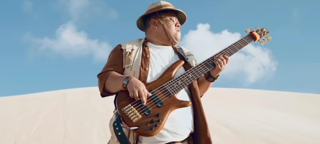 Júnior Bass Grovador entra no universo de Jumanji: Próxima Fase em vídeo promocional