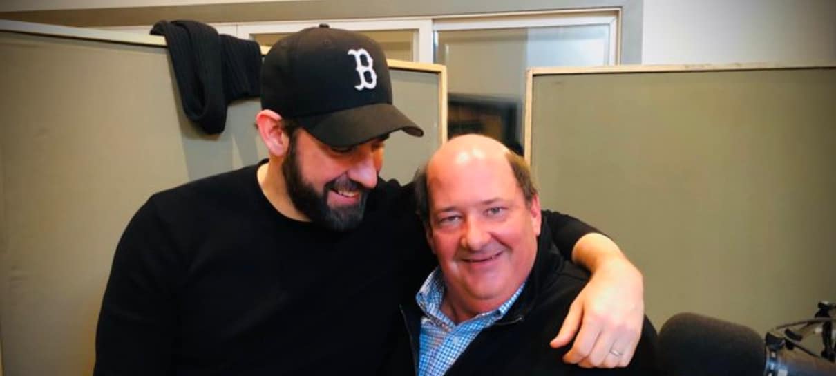 The Office | Jim e Kevin se encontram em foto publicada por John Krasinski