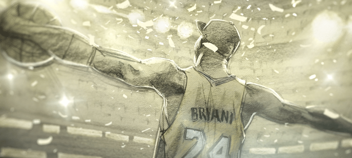 Dear Basketball, curta de Kobe Bryant vencedor do Oscar, é removido da internet