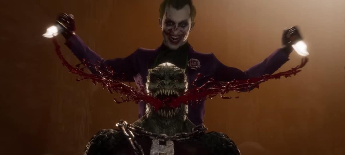 Novo trailer de Mortal Kombat 11 mostra as habilidades de Coringa
