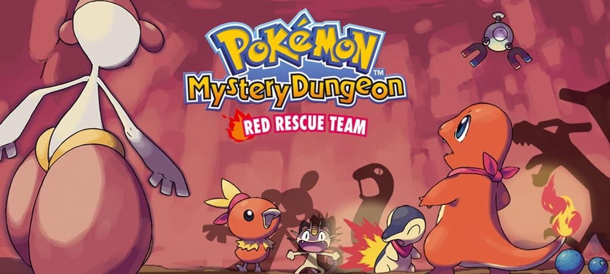 Pokémon Mystery Dungeon Rescue Team DX é anunciado para Nintendo Switch