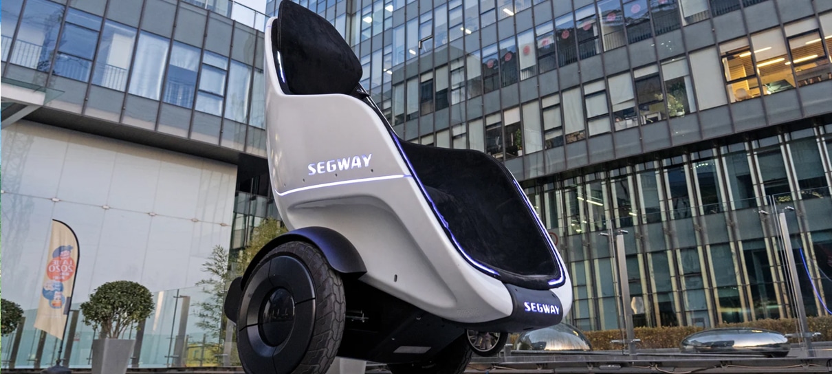 Novo projeto da Segway parece ter saído de Wall-E